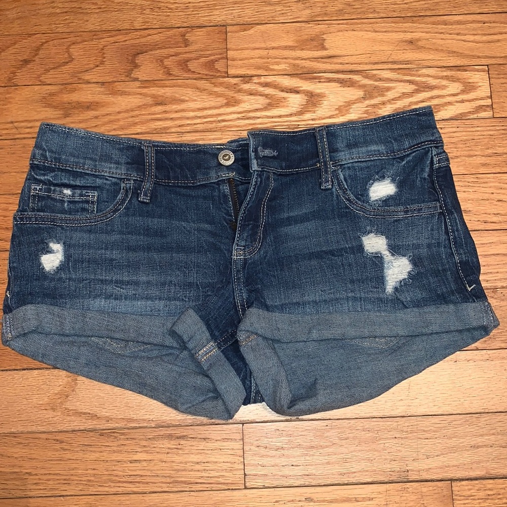 Hollister jean shorts